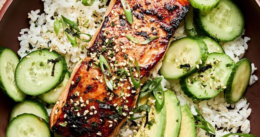 Miso Salmon Bowl